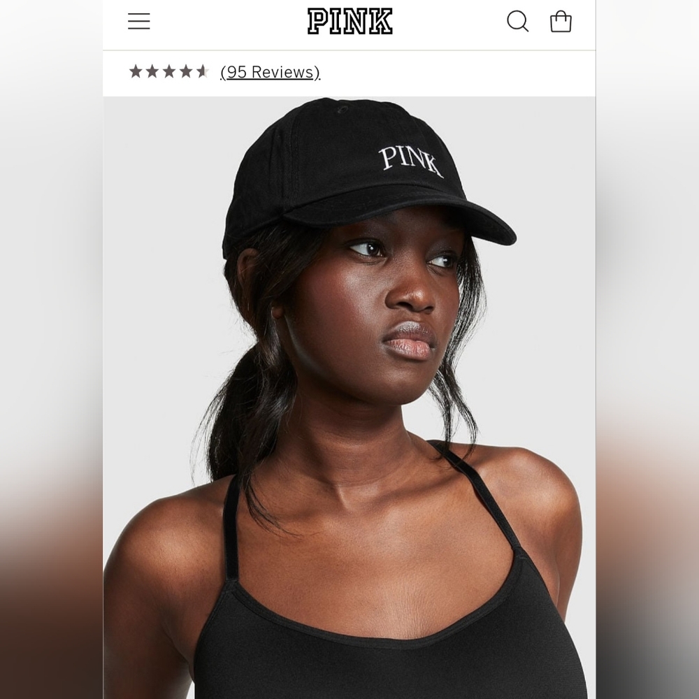 Victoria secret Pink baseball hat.